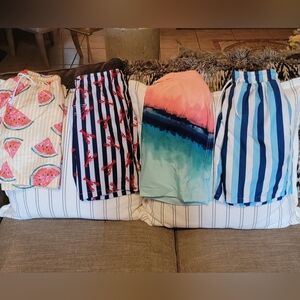 Bundle! Four (4) Boys Swimtrunks